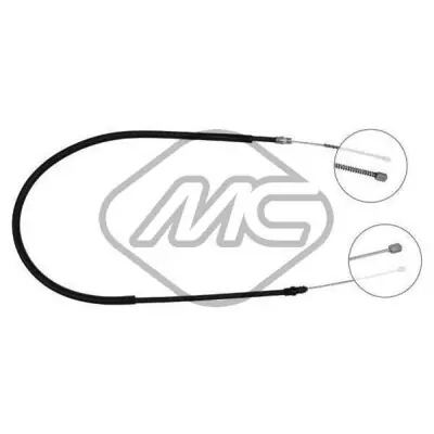 Cable de accionamiento, freno de estacionamiento METALCAUCHO 83056 Stock Limitado